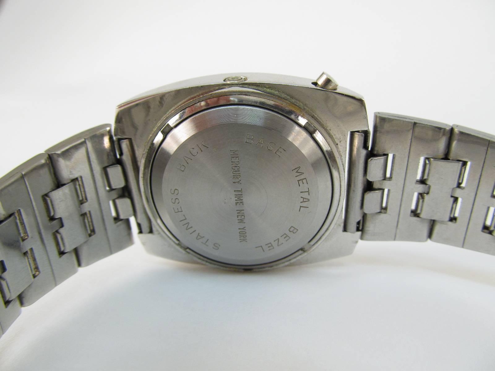 mercury digital watch