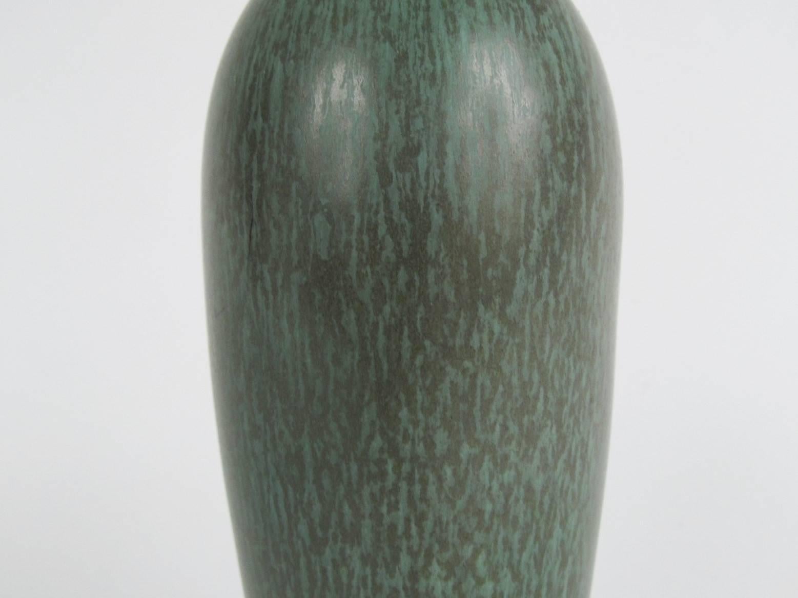 Ceramic Rorstrand Studio Pottery Vase by Gunnar Nylund For Sale