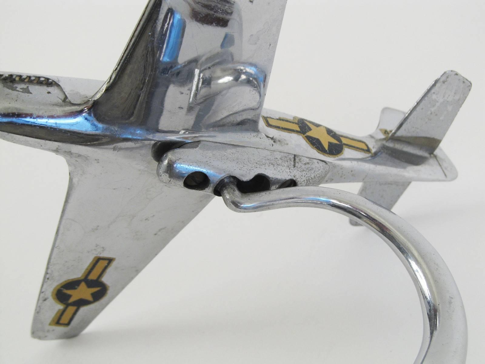 P51 Mustang Desk Model Ashtray For Sale 1