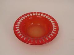 Signed Kosta Cut to Clear Sunflower Bowl by Siguard Persson