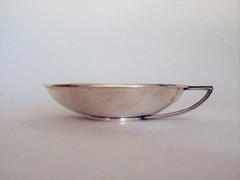 Hans Hansen Art Deco Sterling Silver Bowl, Denmark, 1934