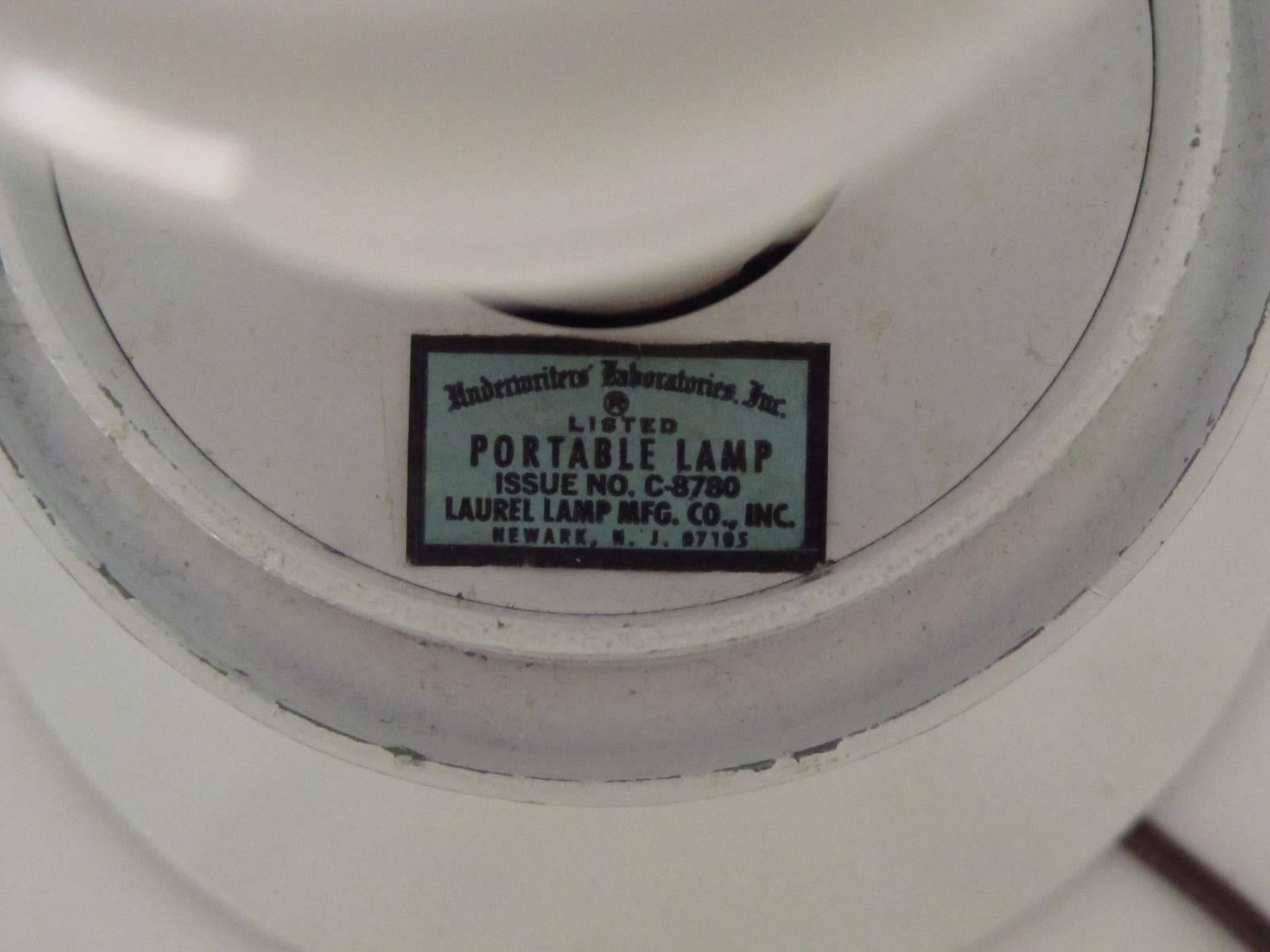 American Mid-Century Modern Laurel Acorn Lamp