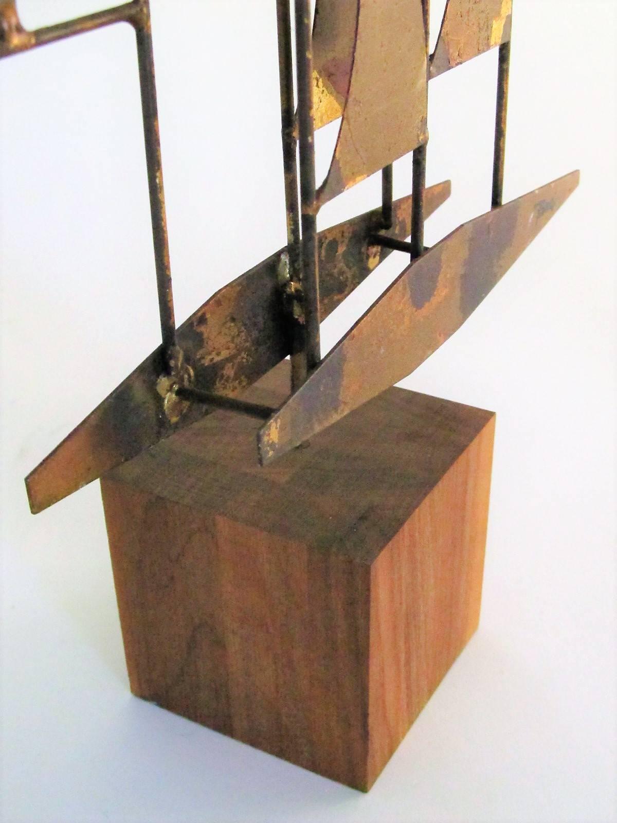 American Abstract Mid-Century Table Sculpture by William Bowie