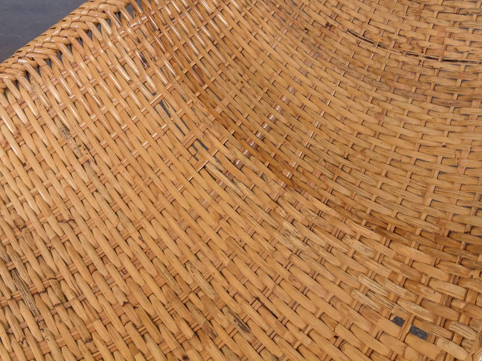Danny Ho Fong Rattan Lounge Chair 1