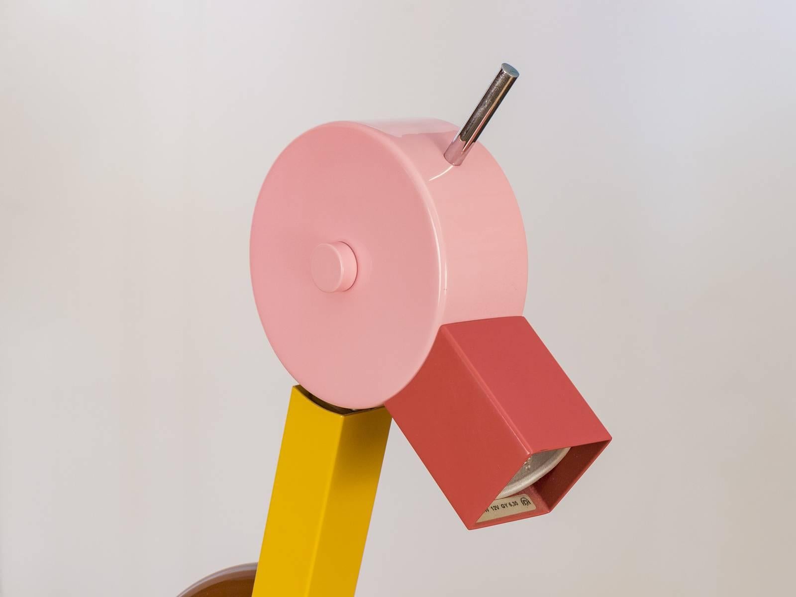 italien Lampe Tahiti d'Ettore Sottsass pour Memphis