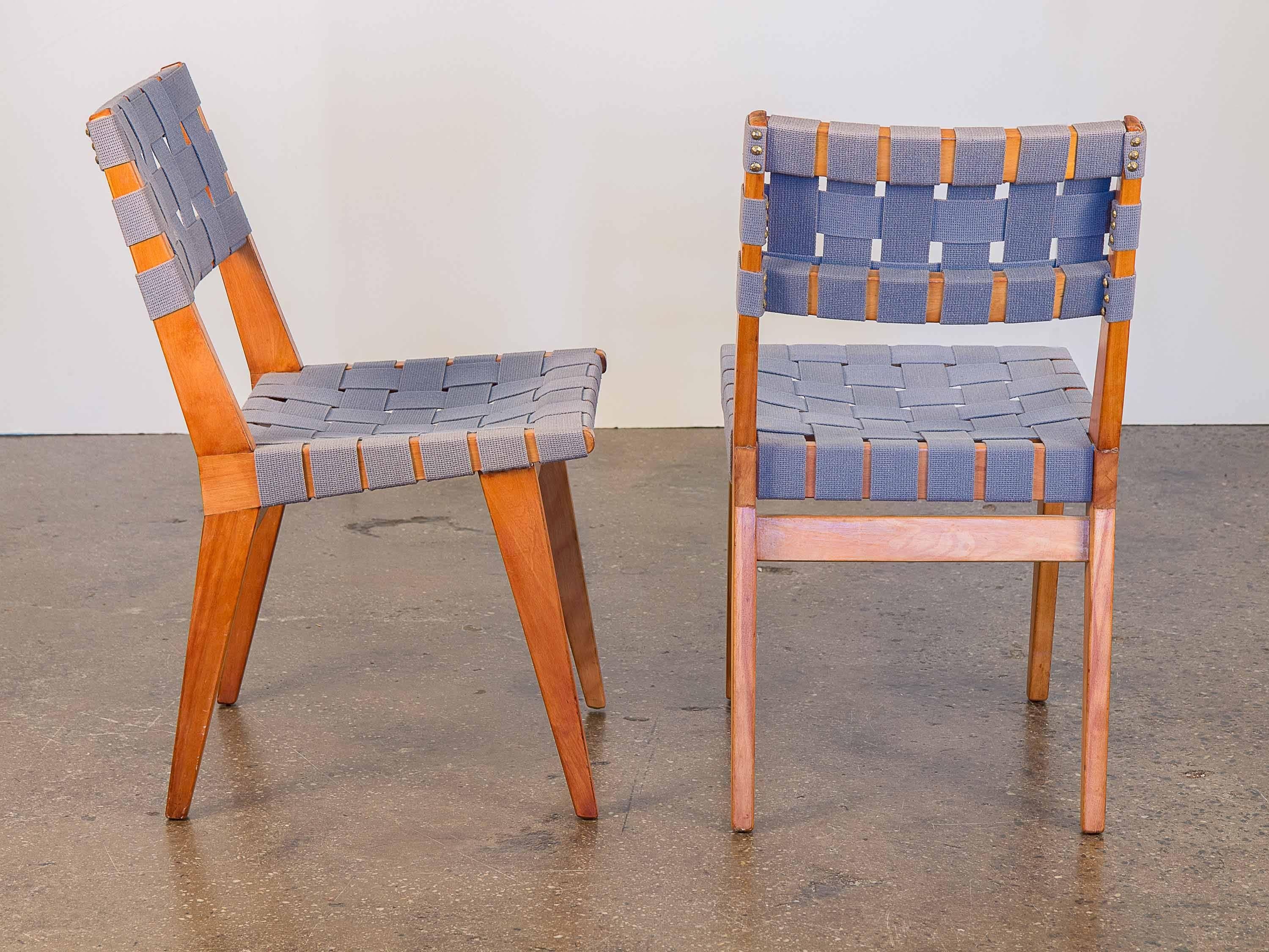 Jens Risom Side Chairs In Excellent Condition In Brooklyn, NY