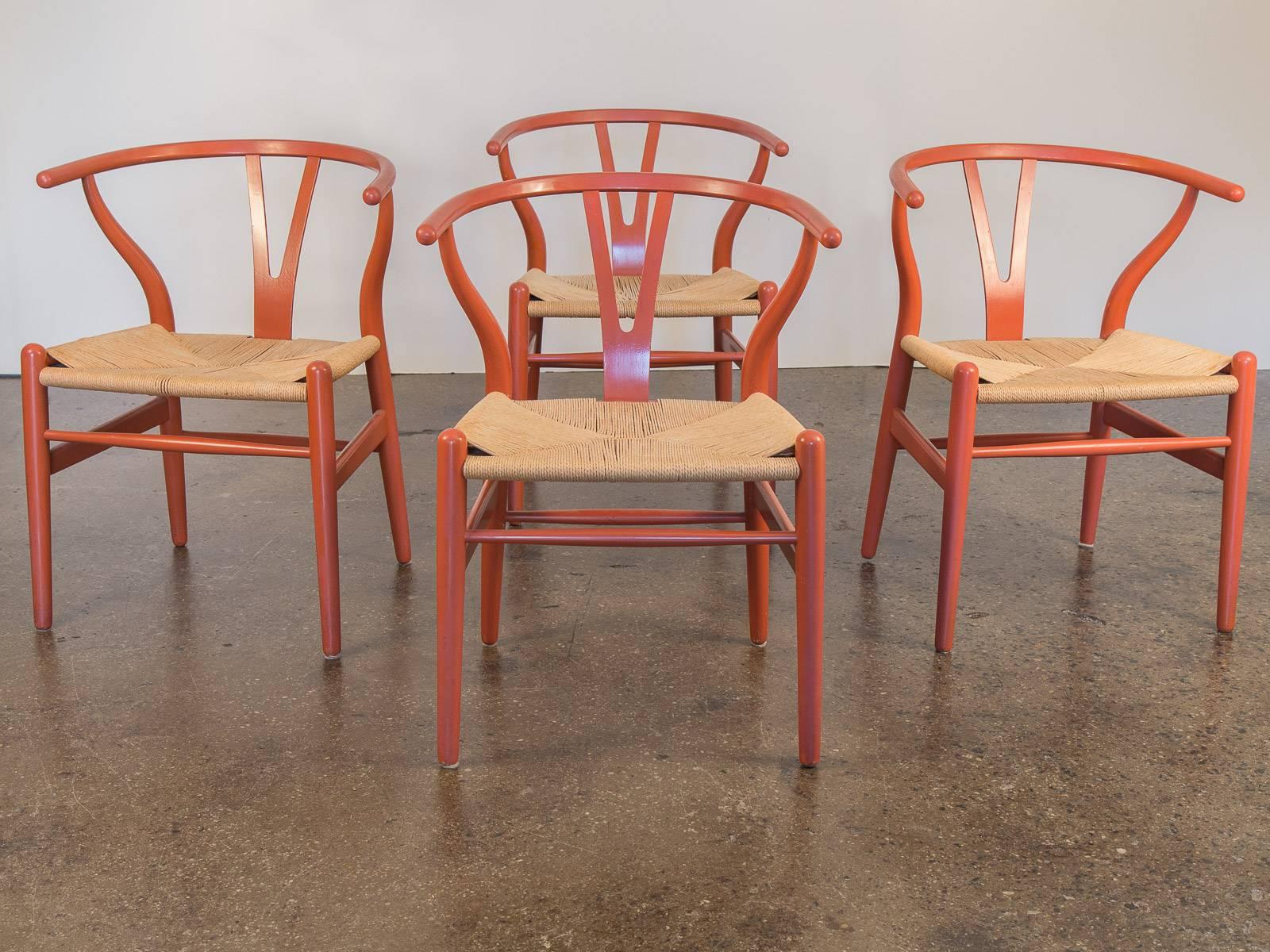 Mid-Century Modern Hans J. Wegner Wishbone Chairs