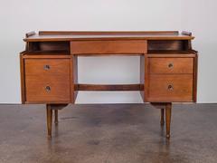 American Modern Walnut Desk
