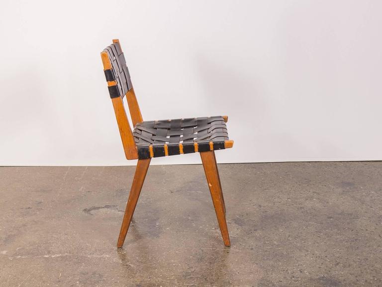 Vintage Woven Leather Side Chair at 1stdibs Shop for mid century modern chairs at crate and barrel.