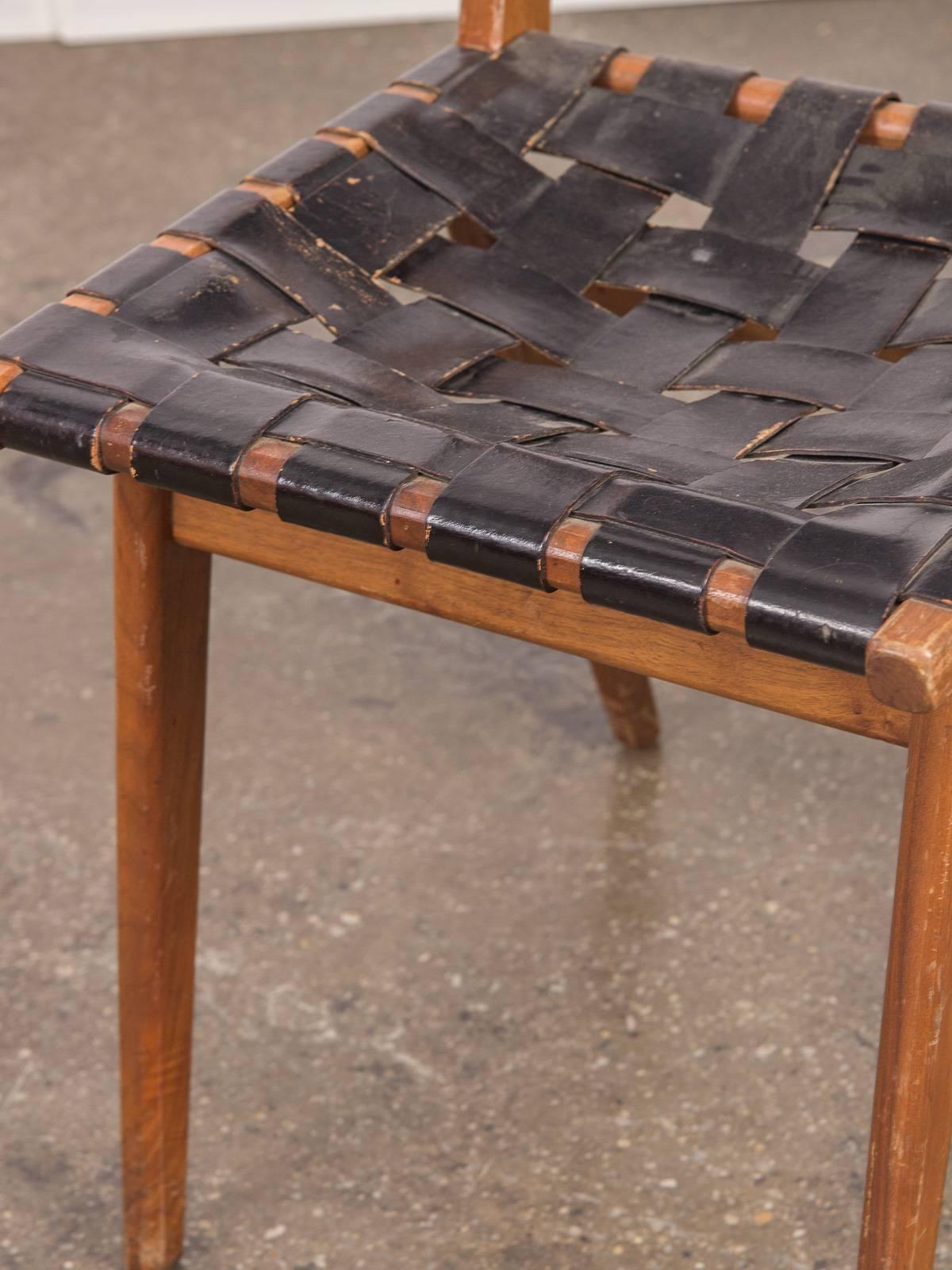 vintage woven chair