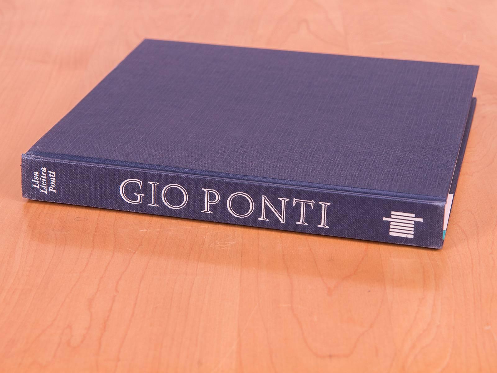 Rare, out-of-print catalogue raisonne of Italian architect, designer, publisher, and artist, Gio Ponti. Documents the legacy of his work from architecture publication Domus to the design of the Pirelli tower built in Milan. Written by his daughter
