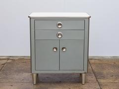 Small Modern Industrial Storage Cabinet