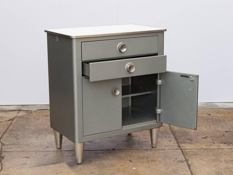Small Modern Industrial Storage Cabinet at 1stdibs