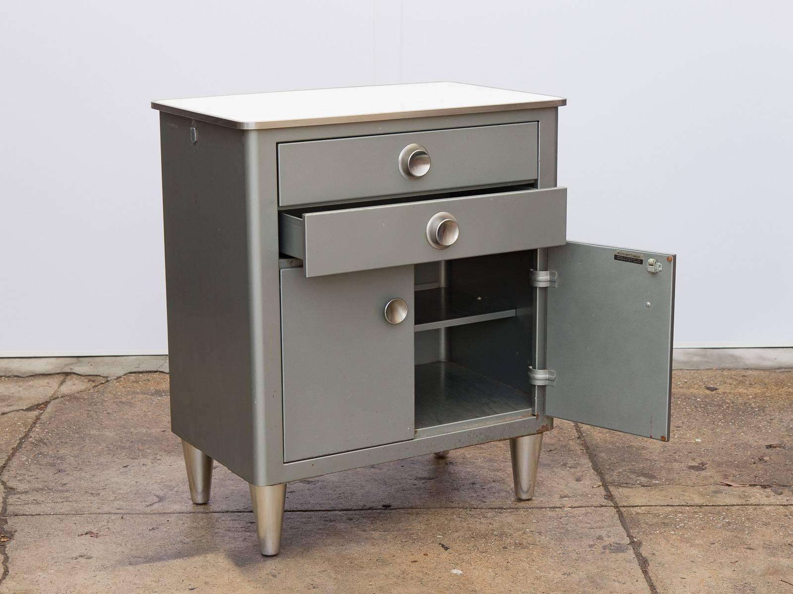 small industrial storage cabinet