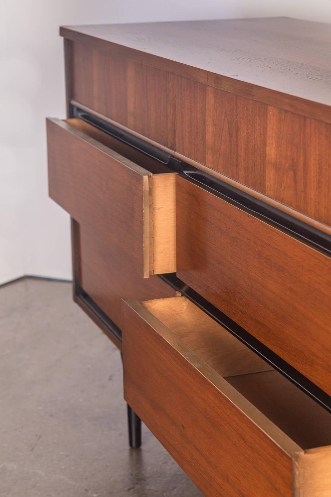 Mid-Century Modern Triple Dresser 3