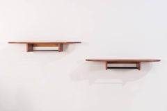 Danish Modern Floating Display Shelves