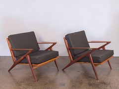 Pair of Poul Jensen "Z" Chairs for Selig