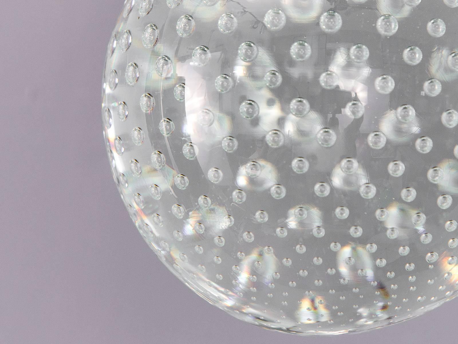 Bubble-Pendelleuchten von Gino Sarfatti und Archimede Seguso für Lightolier (Sonstiges) im Angebot