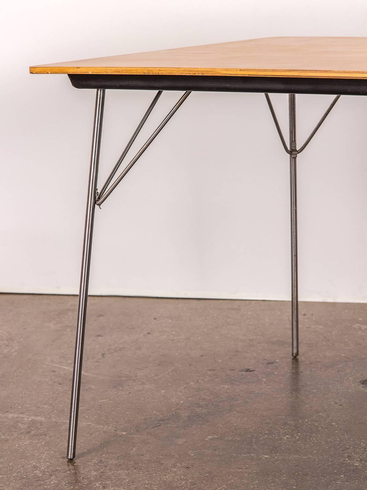 Laminated Early Eames DTM Folding Table