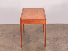 Vintage Danish Modern Bedside Table with Drawer