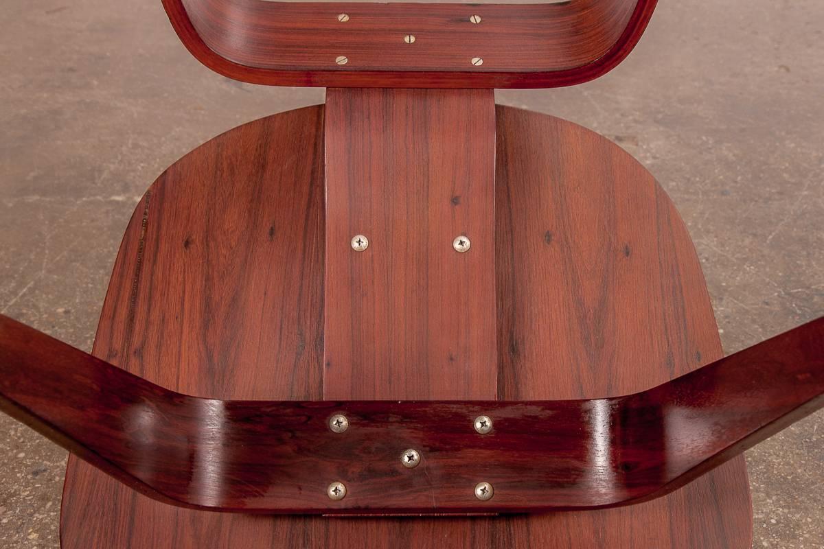 Rare Eames Pre-Production Rosewood LCW 2