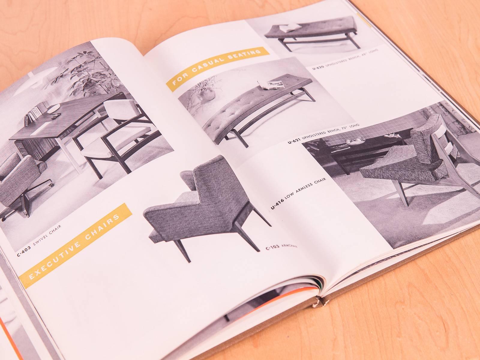 Jens Risom: Contemporary Furniture Catalog In Good Condition In Brooklyn, NY