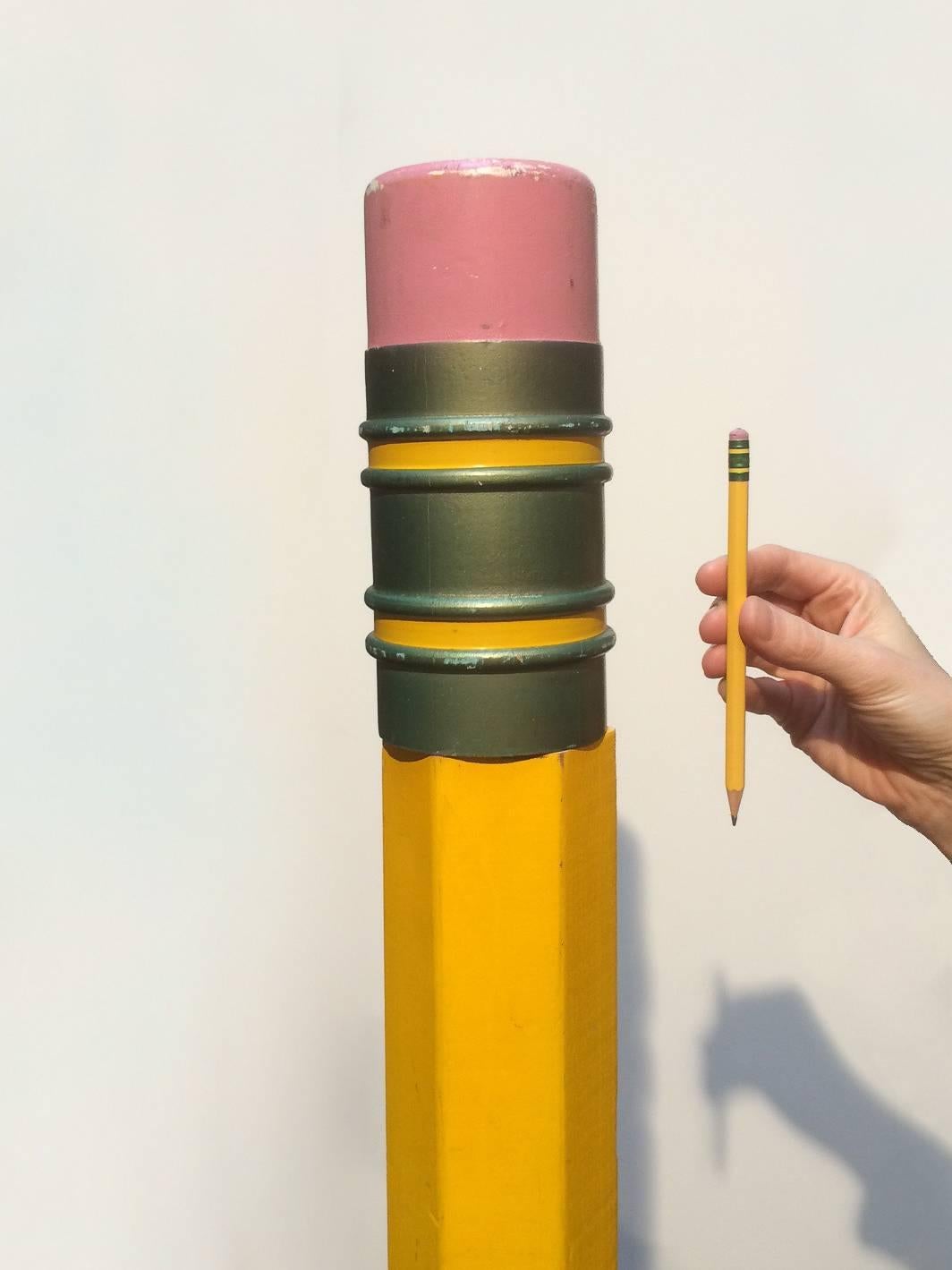 giant pencil decoration