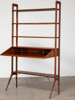 Danish Modern Kurt Østervig Freestanding Desk Unit Room Divider