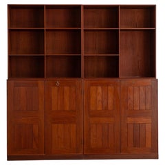Mogens Koch Modular Bookcase by Rud Rasmussen, Danish Design, 1950s