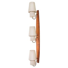 Danish Modern Vertical Sconce Light