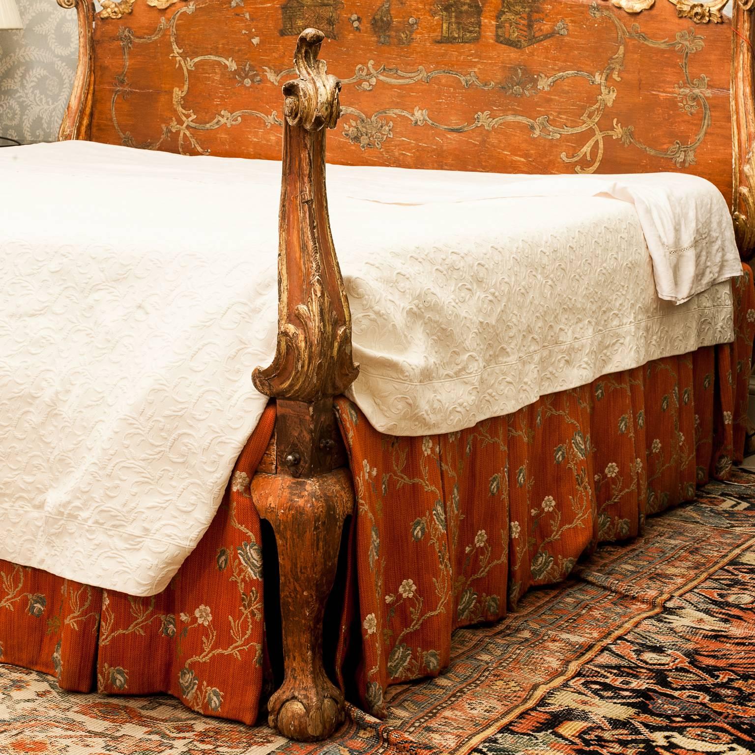 18th Century Spanish Baroque Bed 1