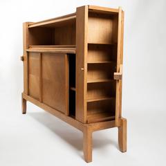 Guillerme and Chambron Oak Sideboard (buffet en chêne)