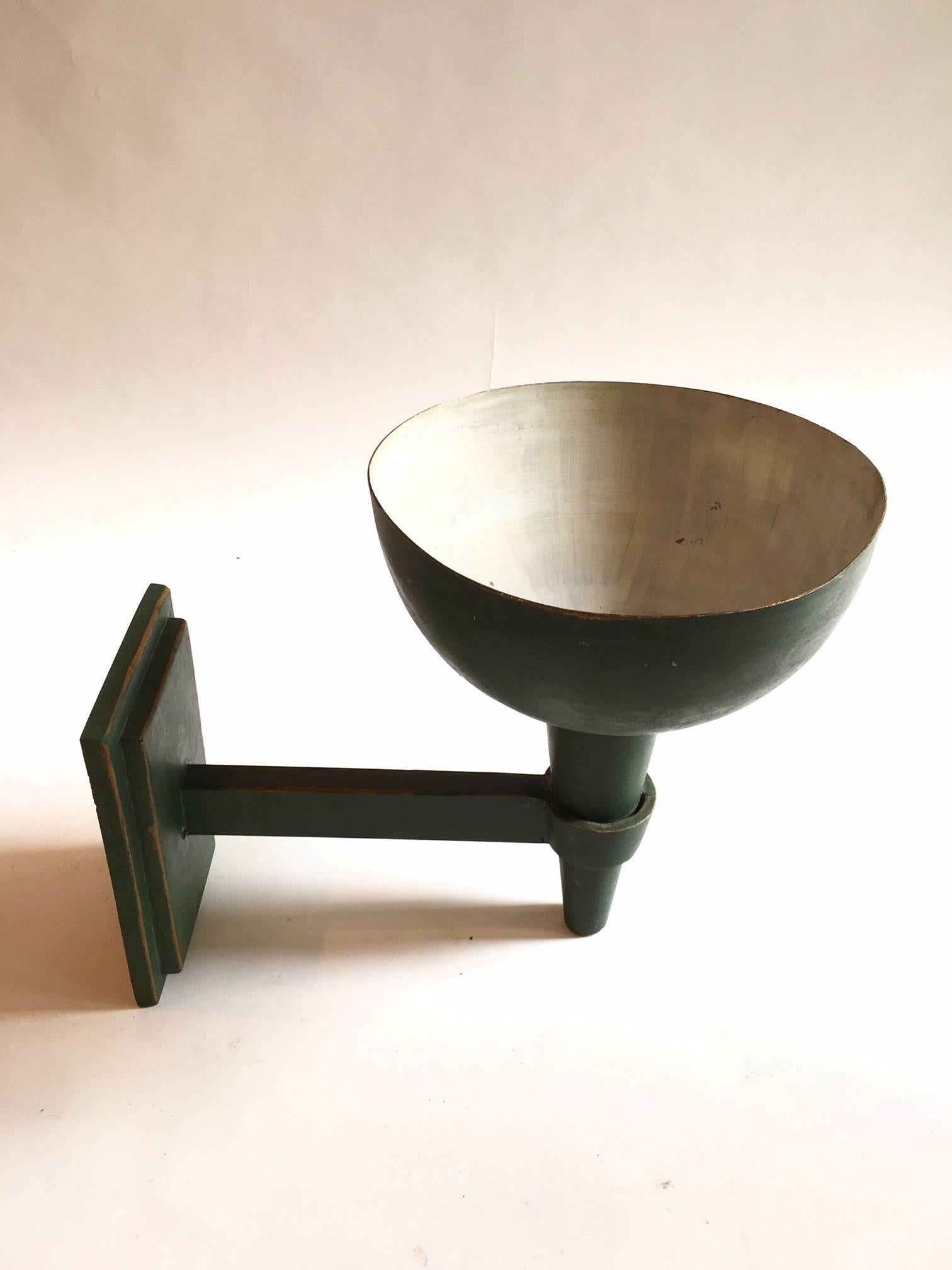 20th Century Iron Sconces Marc Du Plantier Style 1