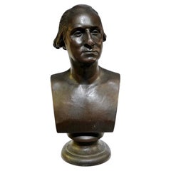 American Bronze-Clad Bust of George Washington, After Houdon, circa 1900