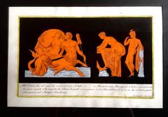 18th Century Pair of Colored Engravings
