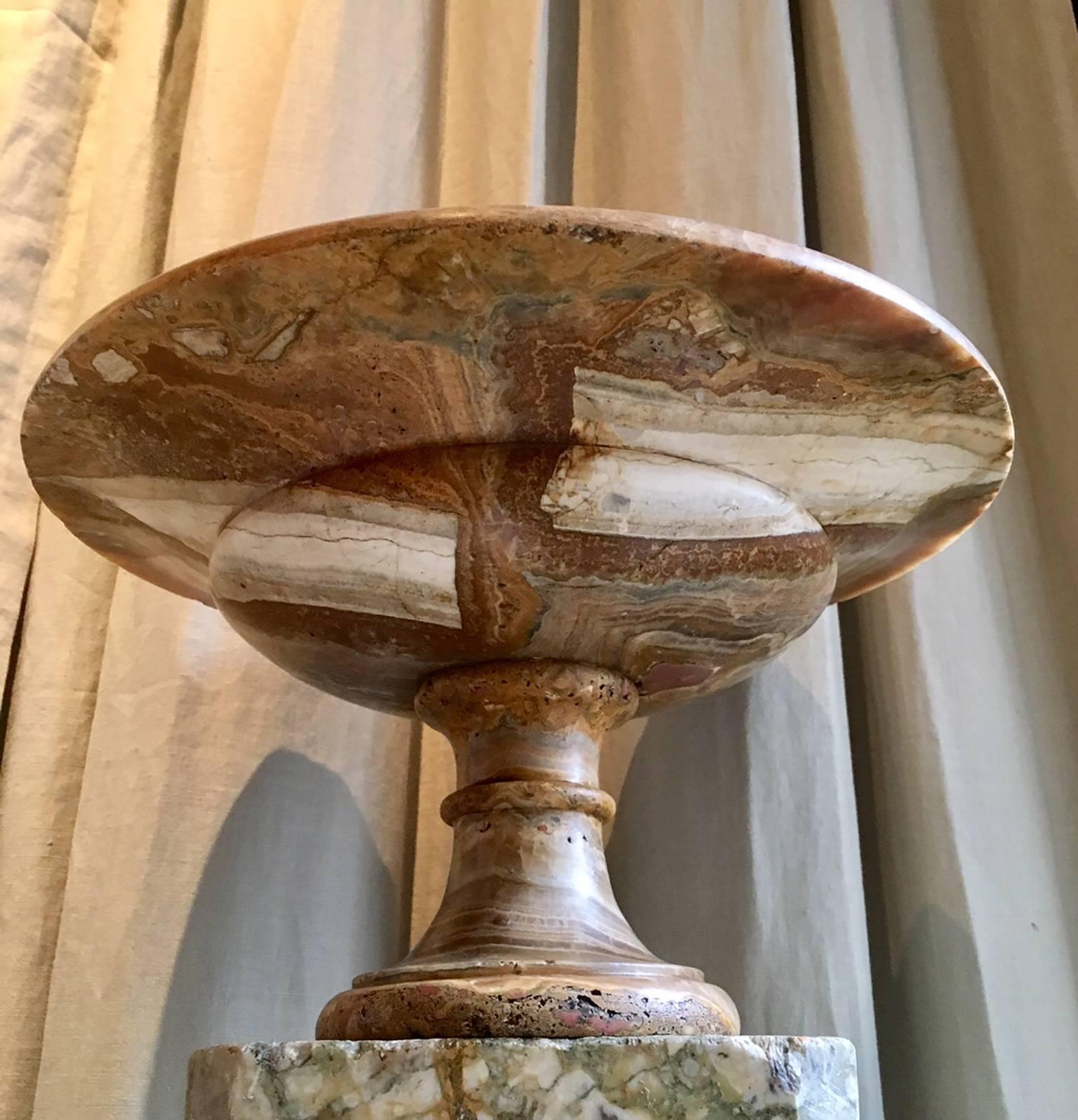 Italian Early 19th Century Jasper Tazza