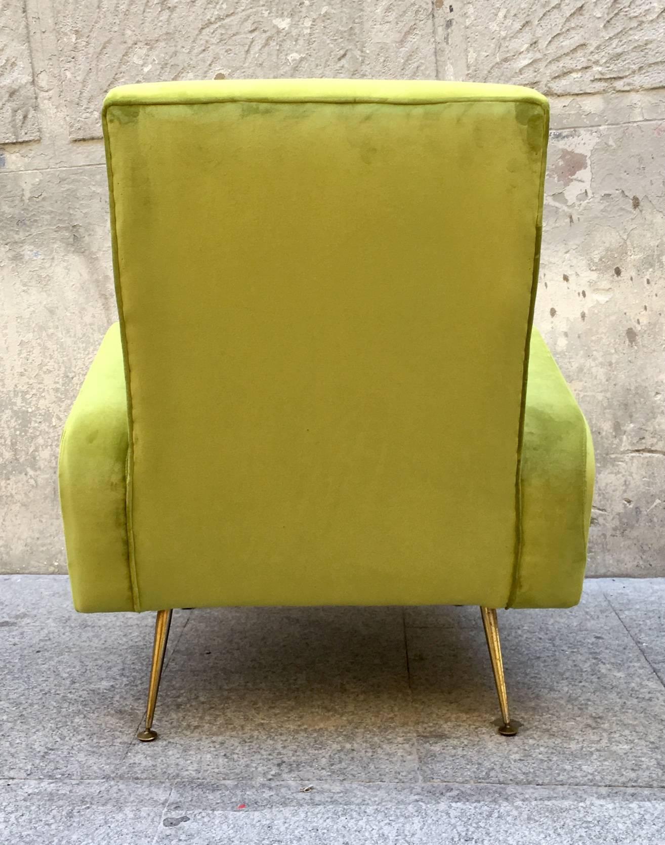 Pair of 1960s Italian Armchairs 1