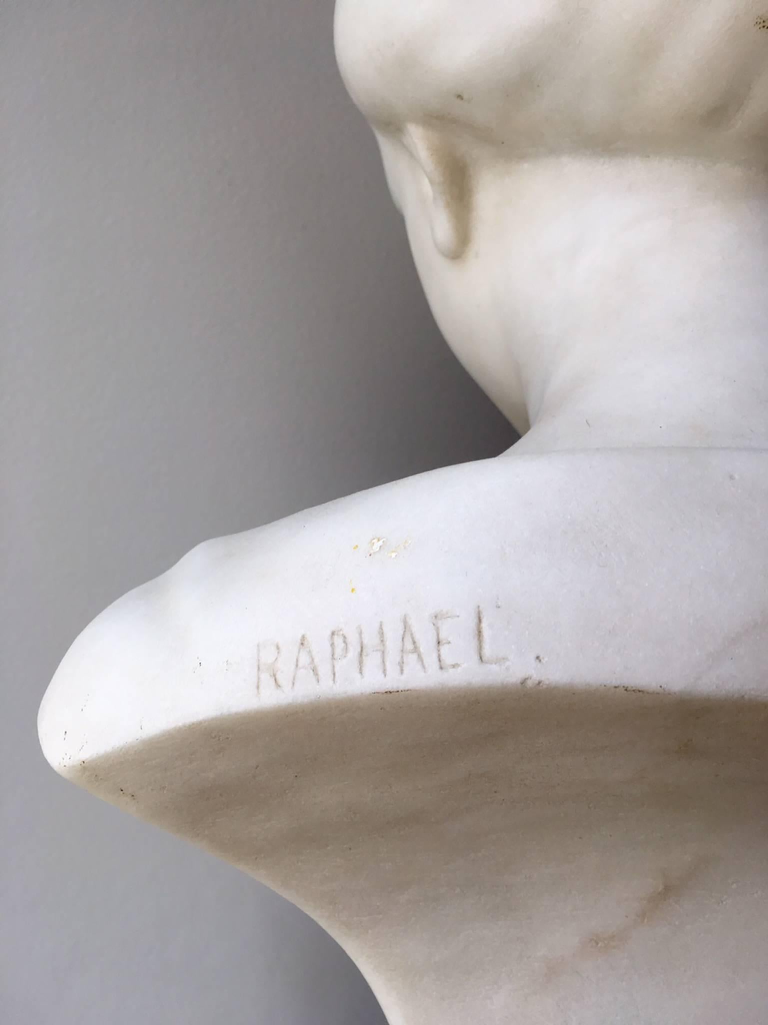 Neoclassical Revival Late 19th Century Marble Bust