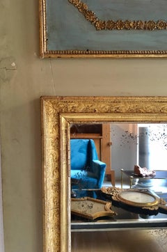 19th Century French Empire Period Trumeau Mirror