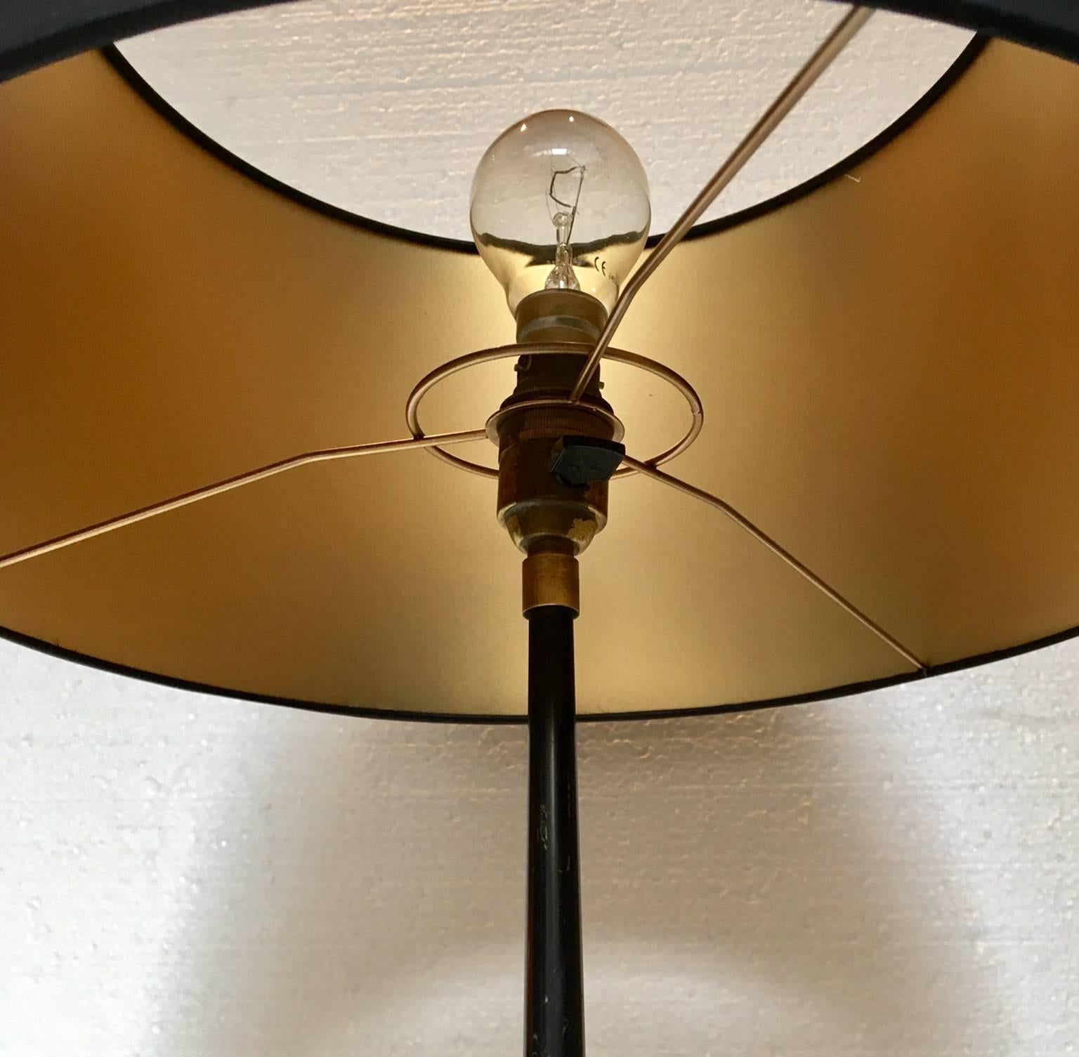 French Midcentury Tripod Floor Lamp