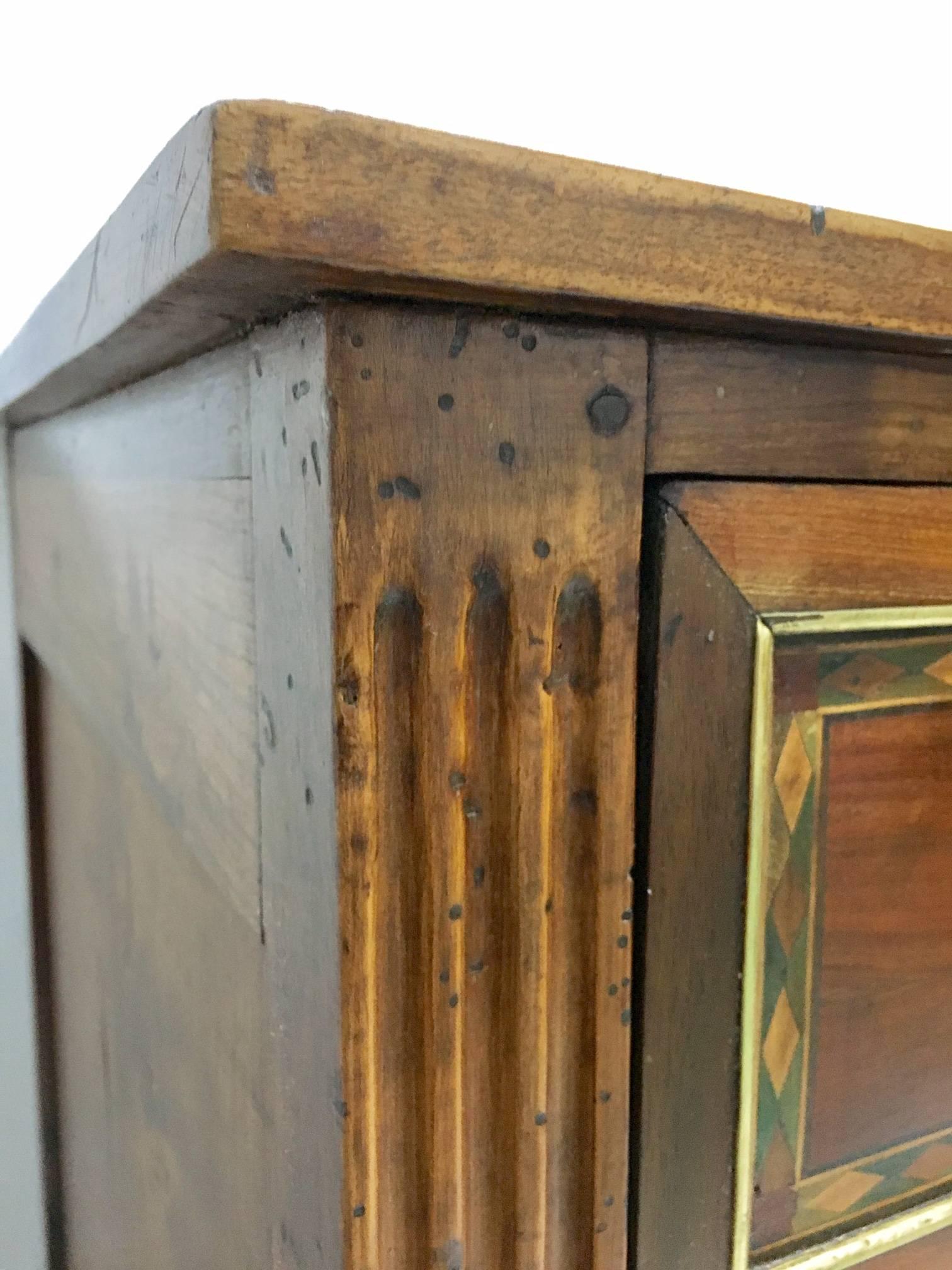 18th Century Louis XVI Period Commode With Marquetry