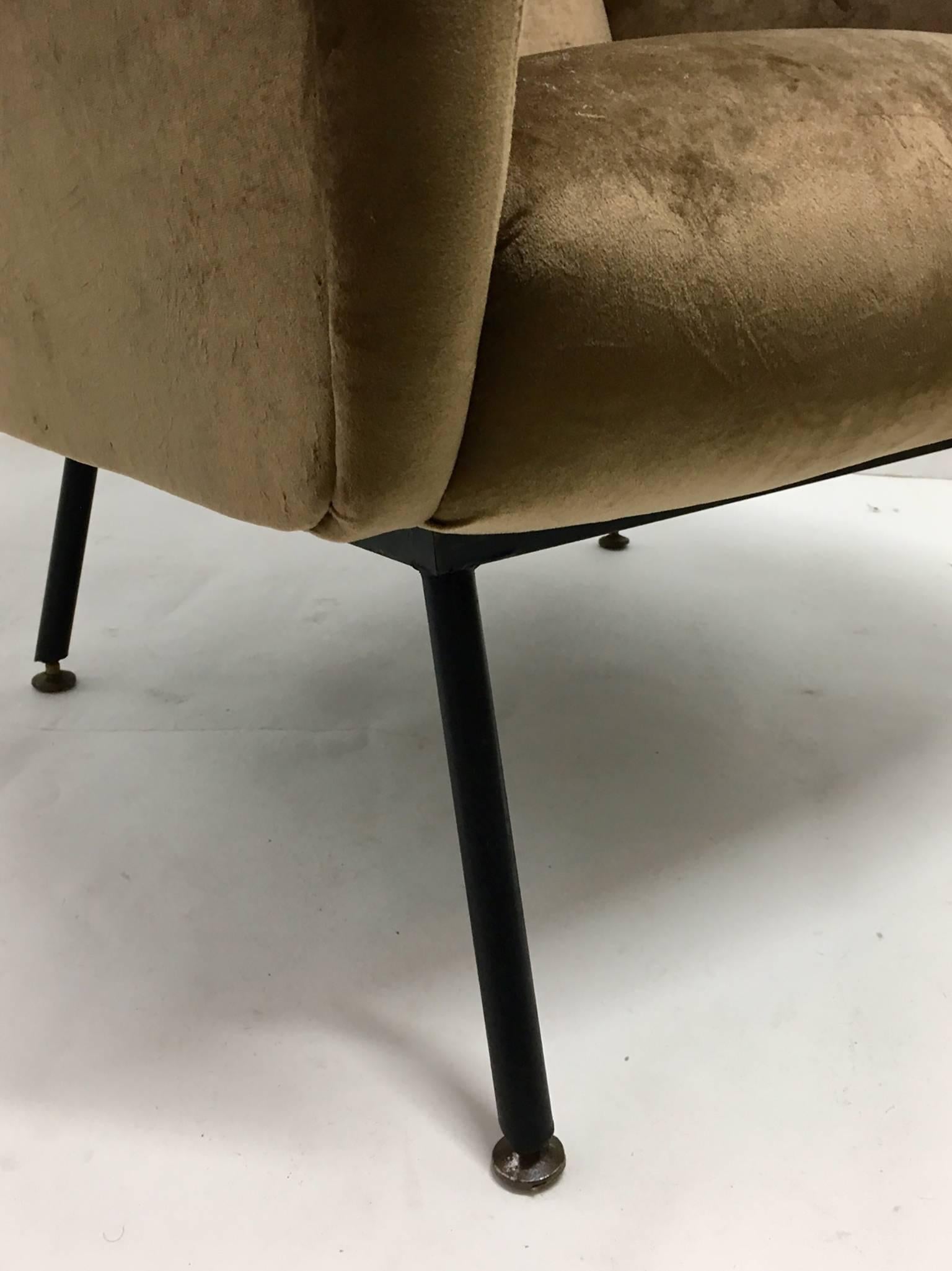 Pair of Italian Armchairs, 1960 In Good Condition In Madrid, ES