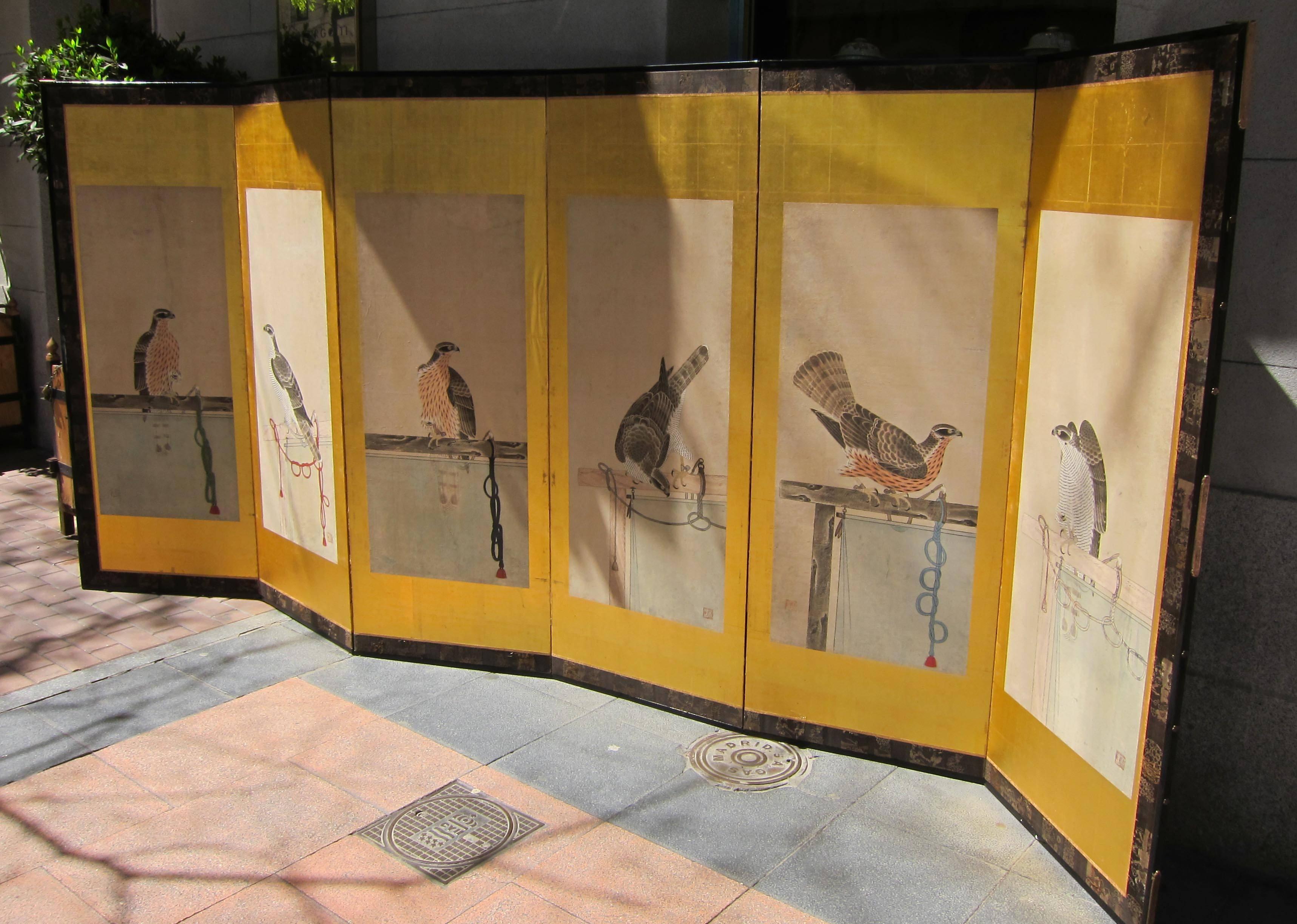 Impressive Japanese Screen, Japan, 19th Century In Good Condition In Madrid, ES