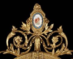 Pair of 19th Century English Giltwood Mirrors in the Neoclassical Style