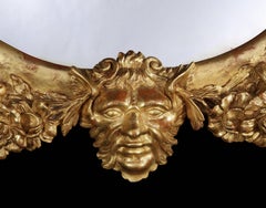 Irish 18th Century Giltwood Mirror