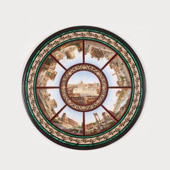 19th Century Grand Tour' Giltwood and Micromosaic Centre Table with Roman Scenes