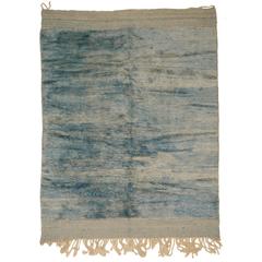 Sky Blue Berber Carpet