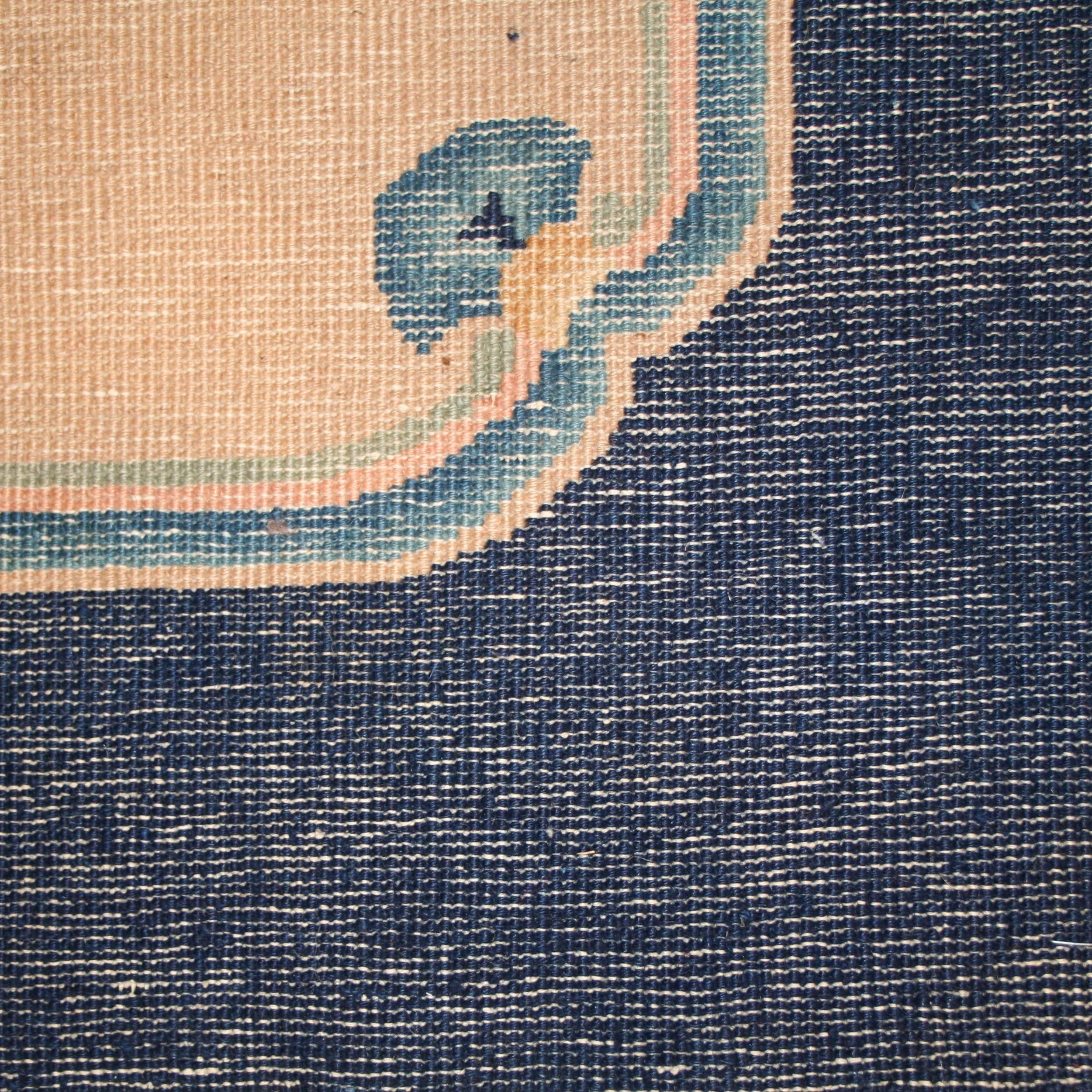 Art Deco Chinese Carpet In Fair Condition In Milan, IT