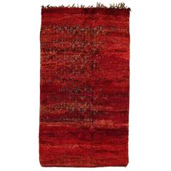 Vintage Beni M'guild Berber Carpet