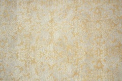 Milano Raved Wool and Silk Rug in Gold and Greige by Jan Kath